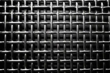 Metal grate, Non slip Steel grating, Background, AI generated.