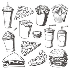 fast food icons