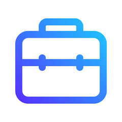 briefcase gradient icon