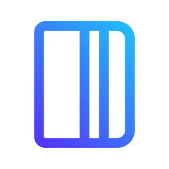 notebook gradient icon