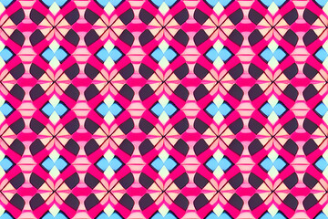 Fototapeta premium seamless geometric pattern with shapes