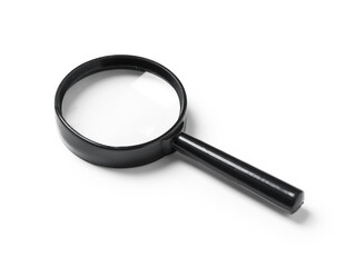 Magnifier isolated on white background