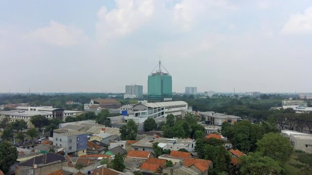 Boulevard Bintaro Jaya Tangerang Aerial Drone UP