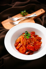 spaghetti with tomato sauce 파스타 스파게티 토마토스파게티 토마토 파스타