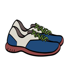 Lightweight running and hiking shoes 