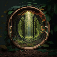 Fototapeta premium door