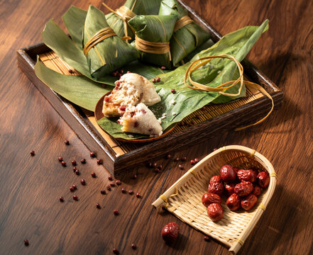 Zongzi and its ingredients