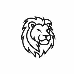 Fototapeta premium Lion Logo. Generative AI