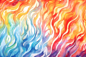 pattern of flames background
