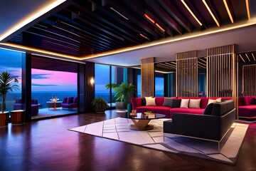 Fototapeta premium modern living room