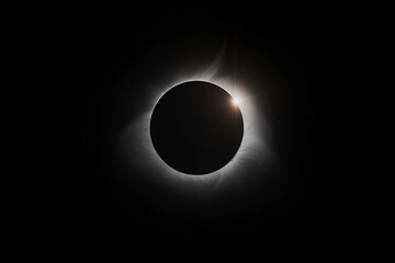 Total eclipse of the Sun - Generative AI