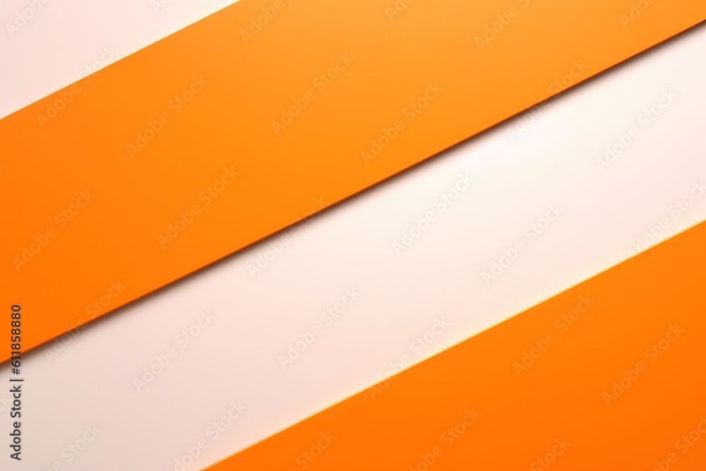 Poster an orange and white striped background with a cell phone in the middle of the image and the bottom h