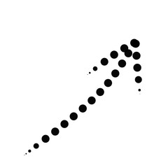 Arrow hand drawn doodle element