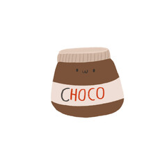 chocolate isolated on white