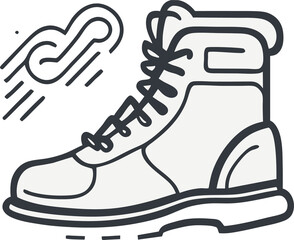 illustration of a pair of boots