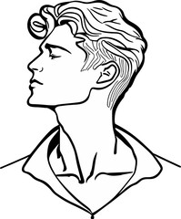 silhouette of a person