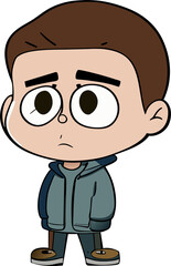 cartoon character of a businessman