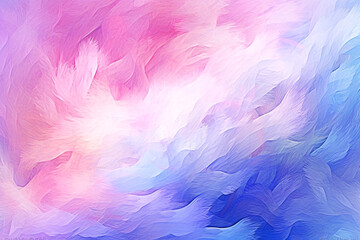 Fototapeta na wymiar Watercolor abstract blue purple and light pink background. AI generated
