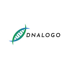 DNA Logo design Template For Science Technology