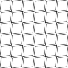 Black and white abstract vector image. Stylish texture with figures from lines for web page, textures, card, poster, fabric, textile. Monochrome graphic repeating design. Monochrome pattern.