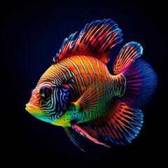 Vibrant color fish
