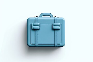 Awesome Blue Suitcase. My Travel Buddy for Amazing Adventures generative ai