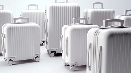 Super Cool Luggage. Get Ready to Explore the World generative ai