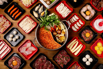 Get Your Taste with Hotpot Cuisine, Shabushi Food. Family time with buffet food