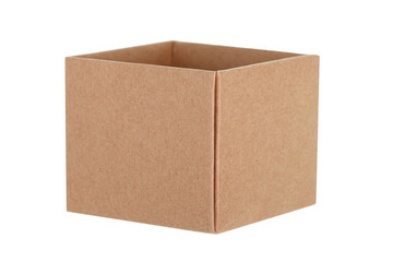 Brown cardboard box 