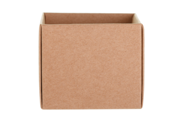 Brown cardboard box 