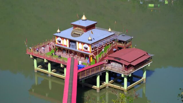 Dhari Devi Temple between Srinagar and Rudraprayag, Uttarakhand