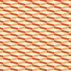 abstract seamless geometric 3d style colored pattern.