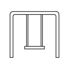 swing icon vector