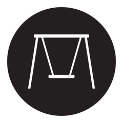 swing icon vector