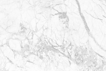 White marble texture with natural pattern for background or design artwork.