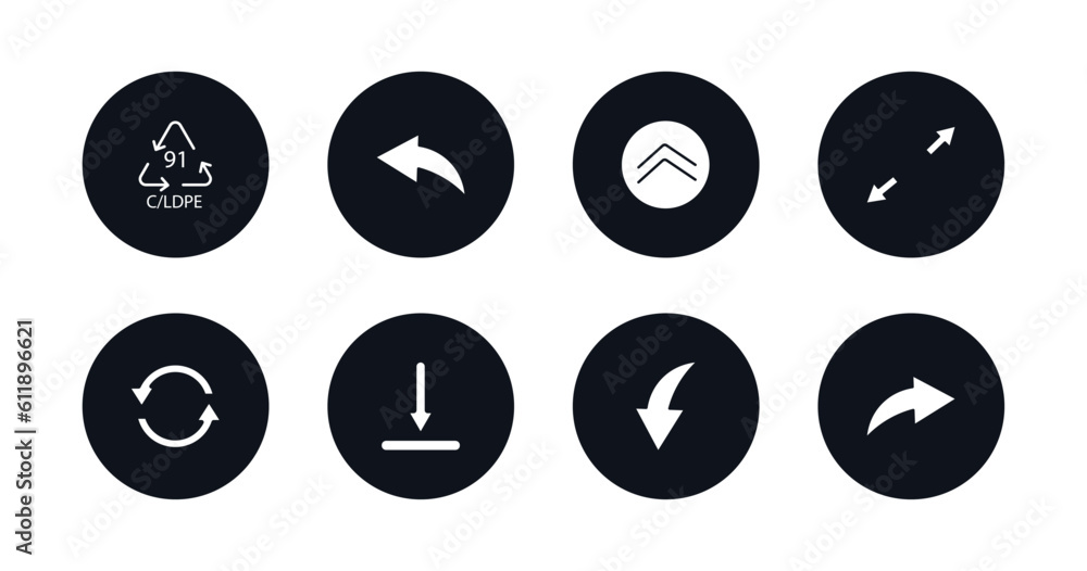 Poster symbol for mobile filled icons set. filled icons such as 91 c/ldpe, arrow address back, up arrow fol
