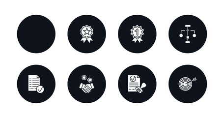 symbol for mobile filled icons set. filled icons such as gold ingots, quality, winner, flowchart, project, cooperation, approval, goal vector.