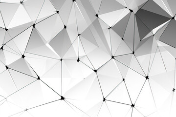 Abstract triangle concept design, abstract technology banner background.