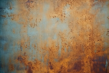 Grunge Metal Background with Rusty Texture