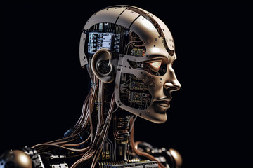 Android Face, Artificial Intelligence, ChatGPT