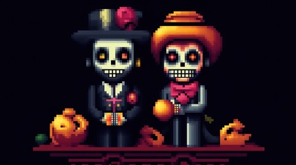 Dia de los muertos, Day of the dead, Mexican holiday, festival.