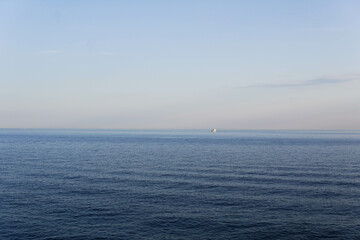 sailing boat on the sea