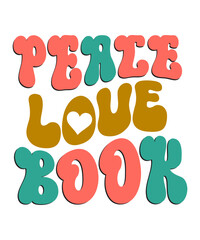 Retro Book Lover SVG Bundle, Reading SVG Bundle, Books SVG, Bookish Svg, Book Lover Retro svg, Teacher svg, Librarian svg, Book Lover Shirt