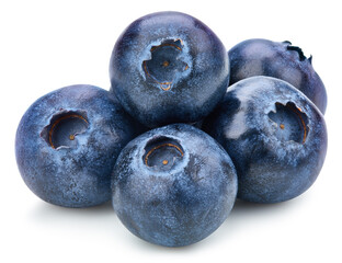 Obraz premium Blueberry Isolated with clipping path