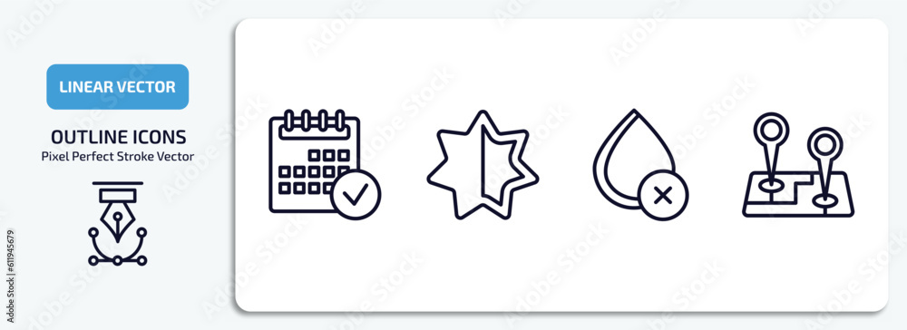 Poster ultimate glyphicons outline icons set. ultimate glyphicons thin line icons pack included calendar ch