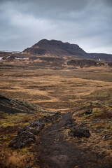 Path in the mountains