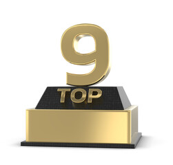 Top Gold And ANNIVERSAYR 3d render