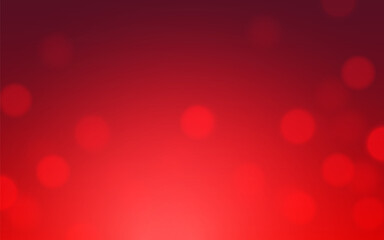 Red color bokeh soft light abstract backgrounds, Vector eps 10 illustration bokeh particles, Backgrounds decoration