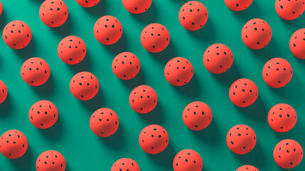 Obraz premium cut watermelon on a background with seed created with Generative Ai 