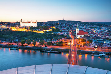 Slovakia, Capital, Bratislava Castle, history,9th and 11th centuries,